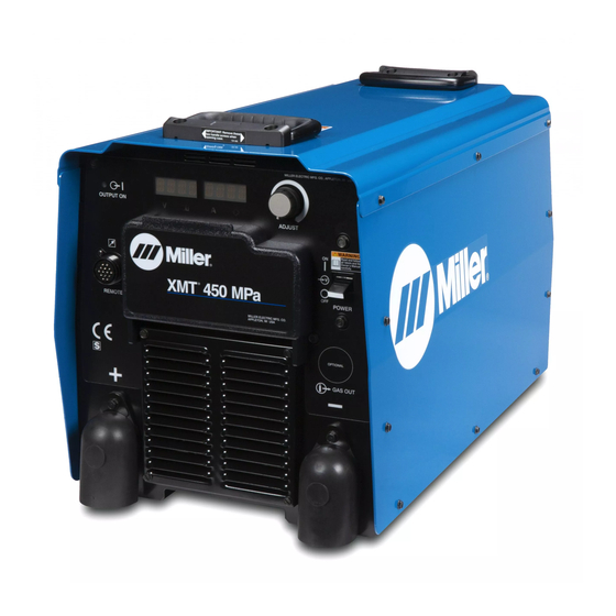 Miller AlumaPower 450 MPa Owner's Manual