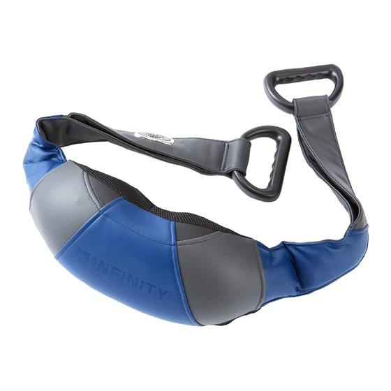 Infinity CORDLESS SHIATSU NECK & BODY MASSAGER User Manual