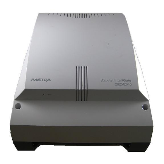 Ascotel IntelliGate 2025 System Manual