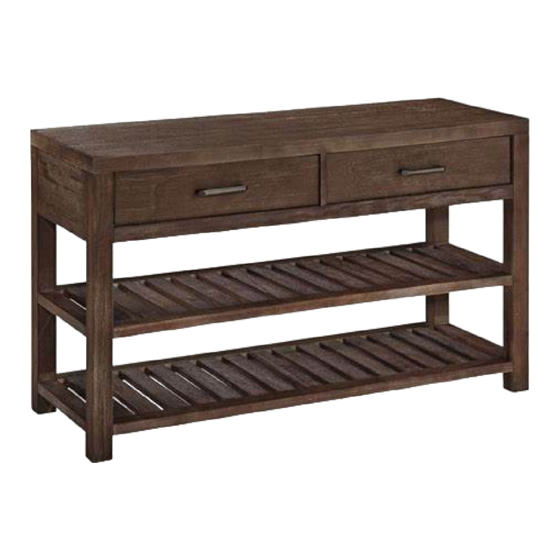 Home Styles Barnside TV Console 88 5516 06 Quick Start Manual