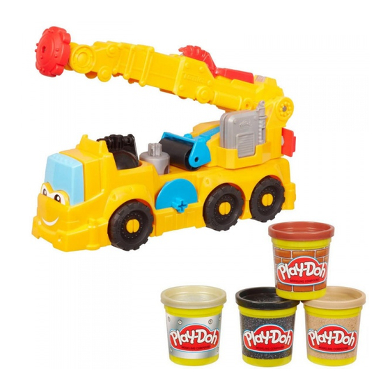 Hasbro Play-Doh DIGGING RIGS Buster the Power Crane Quick Start Manual