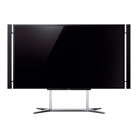 Sony Bravia KD-84X9000 Manuals