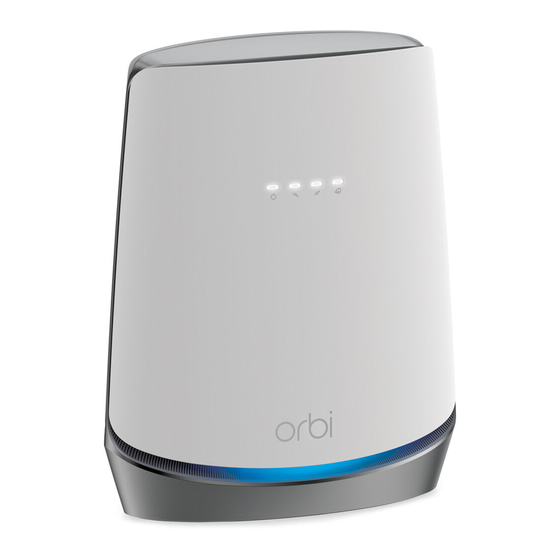 NETGEAR orbi CBR750 Manuals