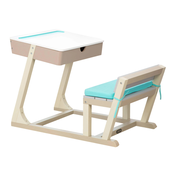 Little Tikes GREAT IDEAS DESK Assembly Instructions