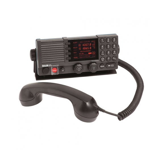 COBHAM SAILOR 6300 Installation Manual