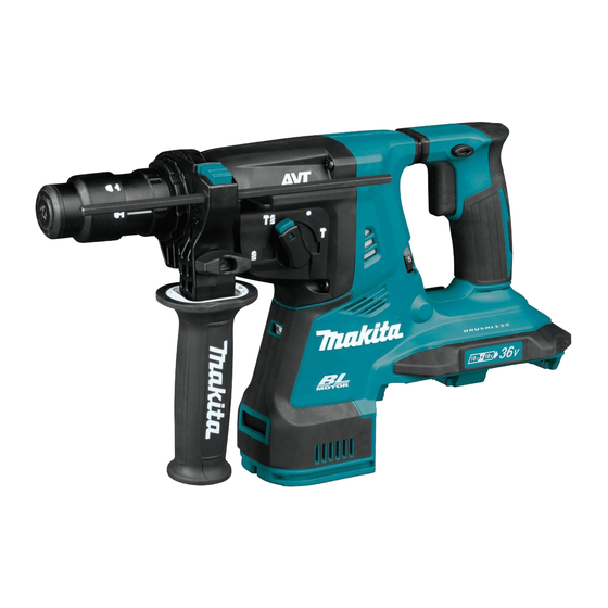 Makita DHR281ZJ Instruction Manual