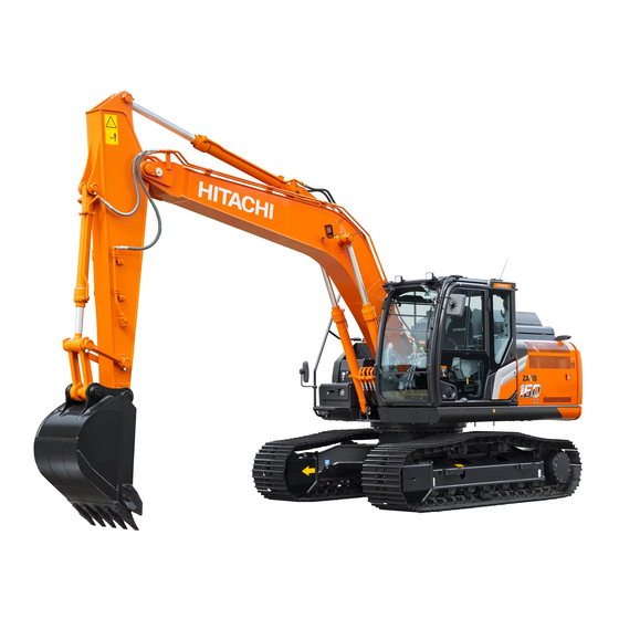 Hitachi ZAXIS 120-6 class Operator's Manual