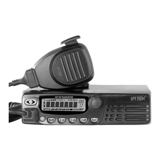 Intek MX-825V Instruction Manual
