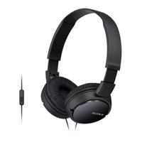 Sony MDR-ZX110AP Operating Instructions