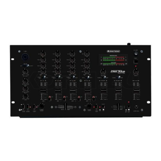 Omnitronic CM-742 User Manual