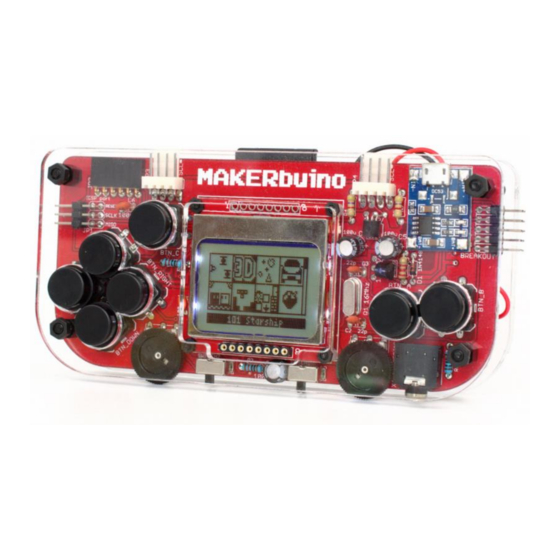 Circuitmess MAKERbuino Build Manual