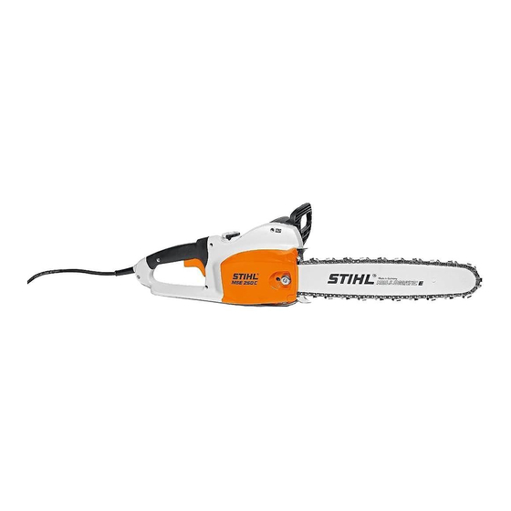 Stihl MSE 250 C Instruction Manual