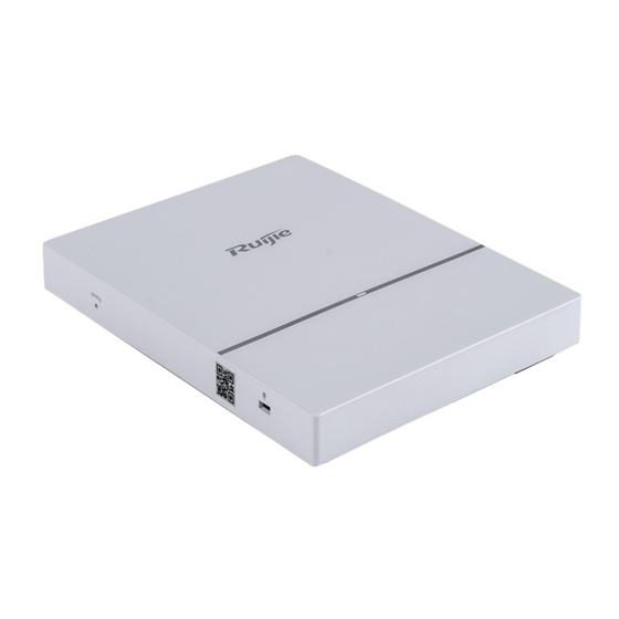 Ruijie RG-AP820-L(V2) Series Hardware  Installation And Reference Manual
