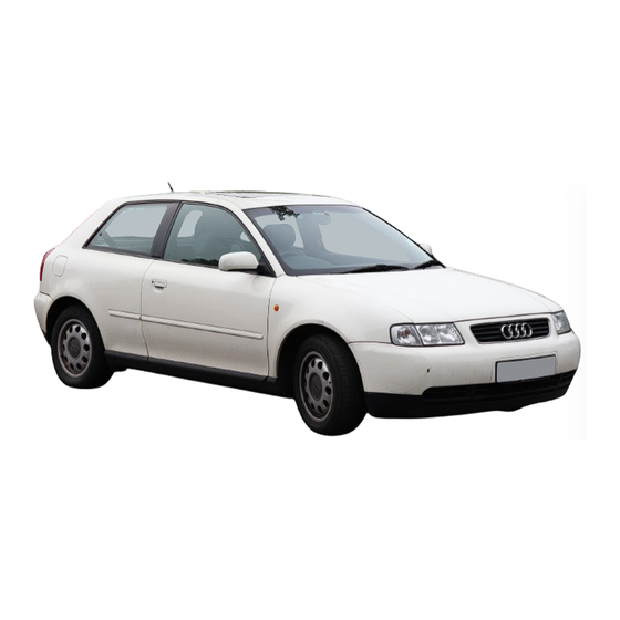 Audi  A3 1997 Service