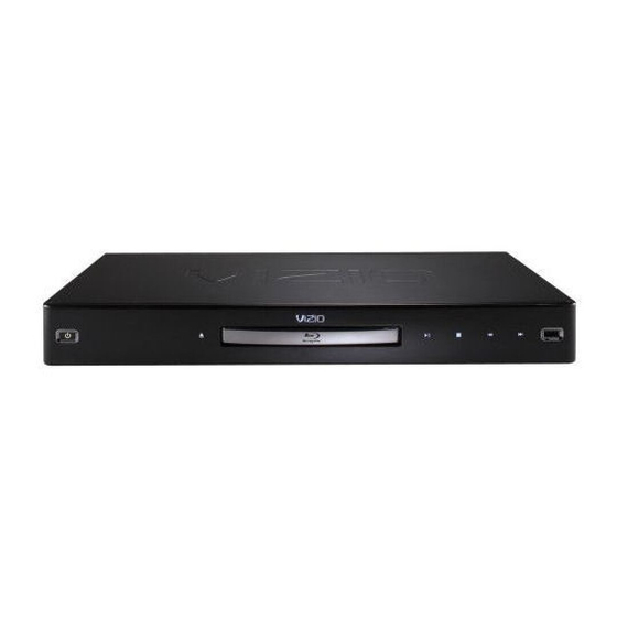 Vizio VBR220 Quick Start Manual