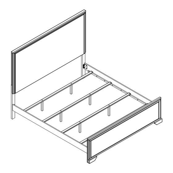 Coaster 224461KE Assembly Instructions Manual