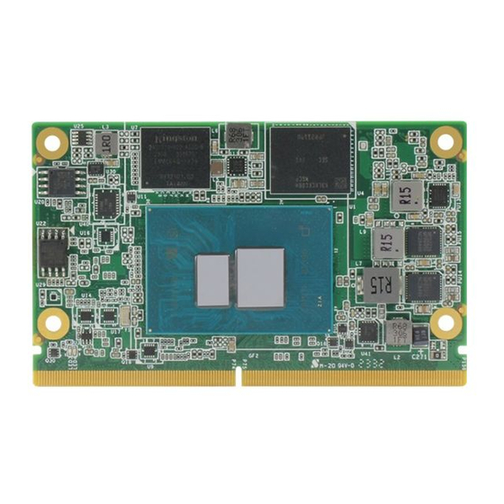 Asus AAEON uCOM-ADN Manuals