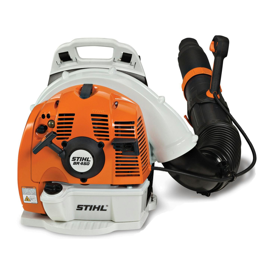 Stihl BR 450, BR 450 C Manual