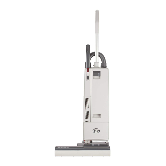 Sebo 370 comfort Owner's Manual
