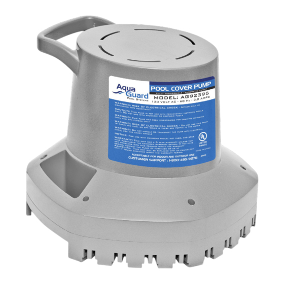 Aquaguard AG92395 Installation & Operation Manual