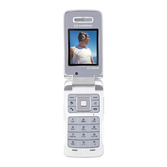 Sagem my850v Crystal Vodafone User Manual
