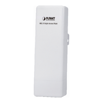 Planet WNAP-6305 Quick Installation Manual
