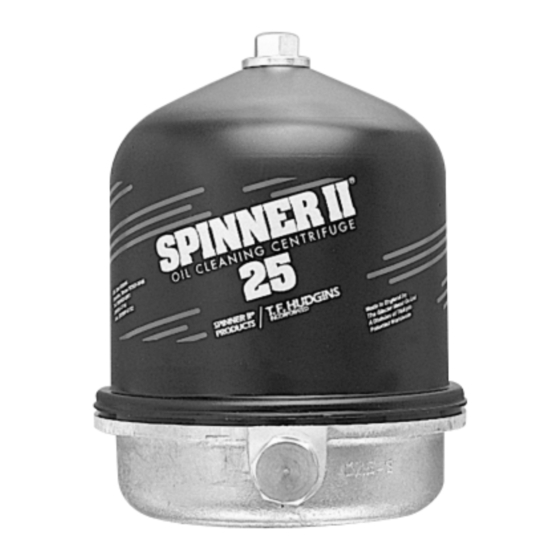 Spinner II 25 Installation Instructions