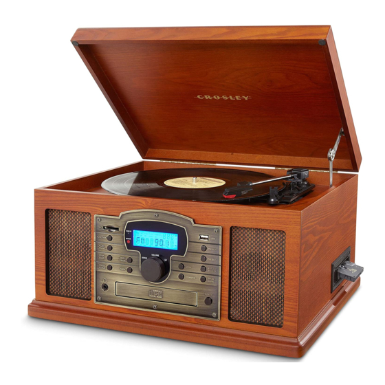 Crosley Troubadour CR7002D Manuals