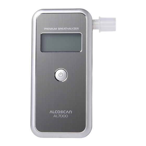 Alcoscan Ace AL7000 Operating Manual