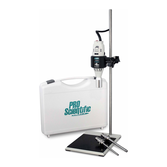 PRO Scientific Bio-Gen PRO200 Operating Manual