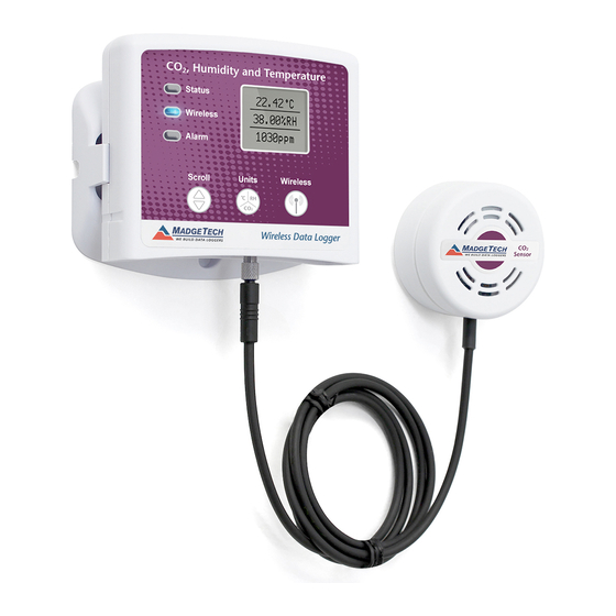 MadgeTech RFCO2RHTemp2000A Product User Manual