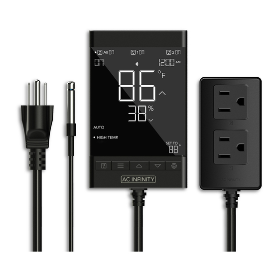 AC Infinity SMART OUTLET Controllers Manuals