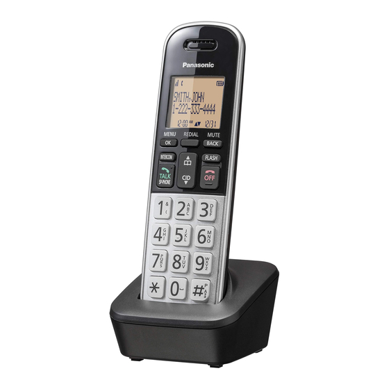 Panasonic KX-TGB812S Operating Instructions Manual