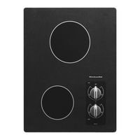 KitchenAid KECC567RWW - Pure 36 Inch Smoothtop Electric Cooktop Install Manual
