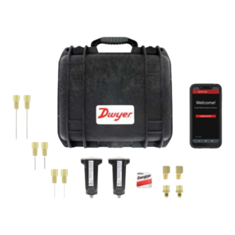 Dwyer Instruments 490W Series Specifications-Installation And Operating Instructions