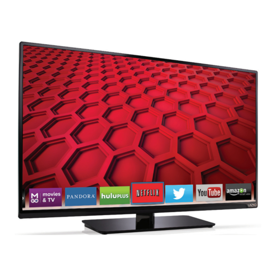 Vizio E550i-A0E Quick Start Manual