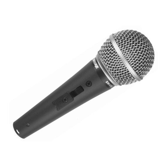 Shure SM48 User Manual