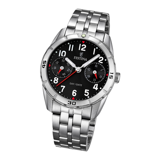 Festina IFM6P25_75 Instruction Manual