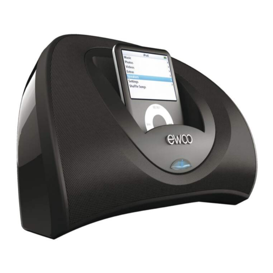 ewoo eFizz Travel Portable Speaker Manuals