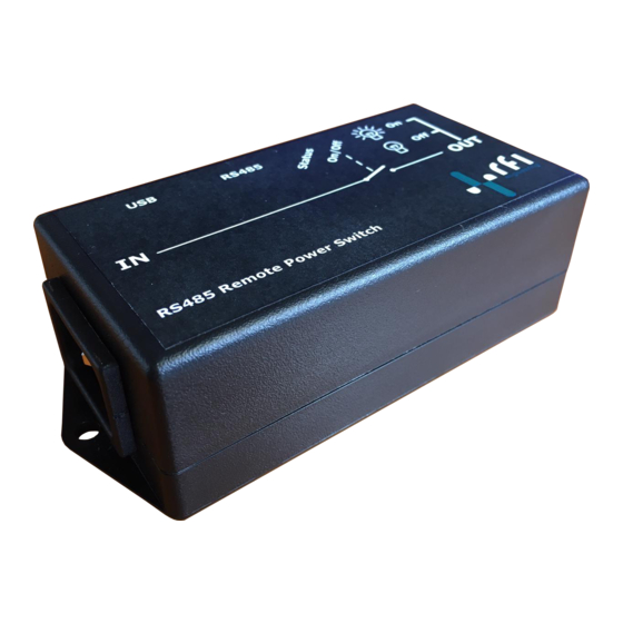 RFI RS485 Quick Installation Manual