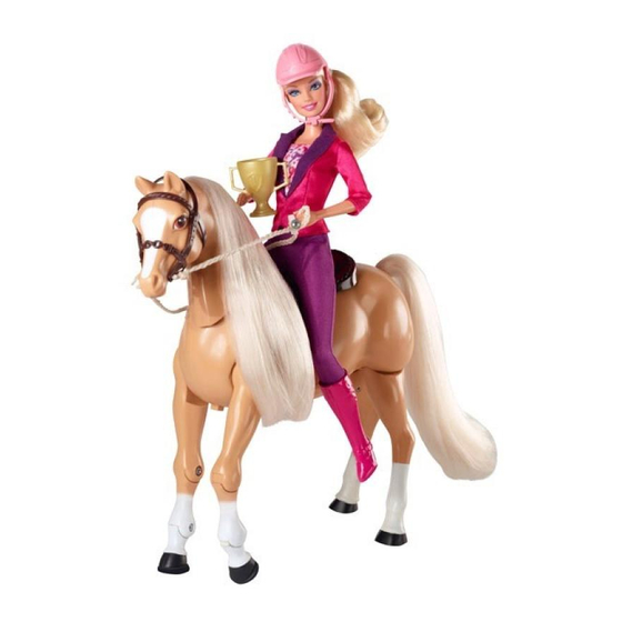 Barbie X2629 Instructions