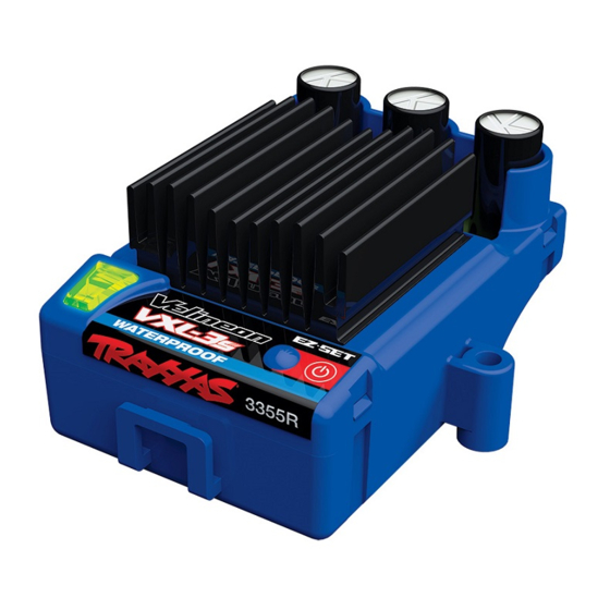 Traxxas VXL-3s Instructions Manual