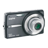 Sanyo Vpc x1200 - Black 12.1MP Digital Camera  3x Optical Instruction Manual