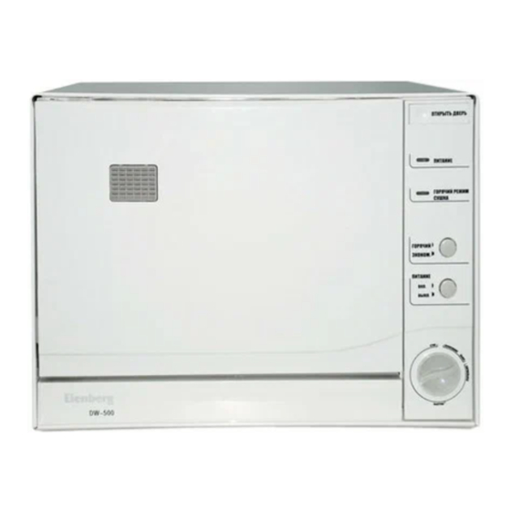 User Manuals: Elenberg DW-500 Dishwasher