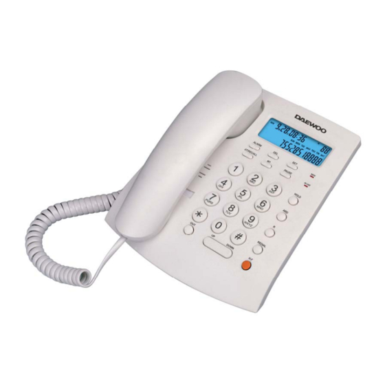 Daewoo International DTC-310 User Manual