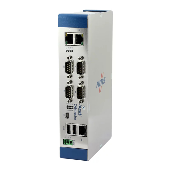 User Manuals: HMS CANnector Networking Solutions