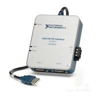 National Instruments USB-8502 Quick Start