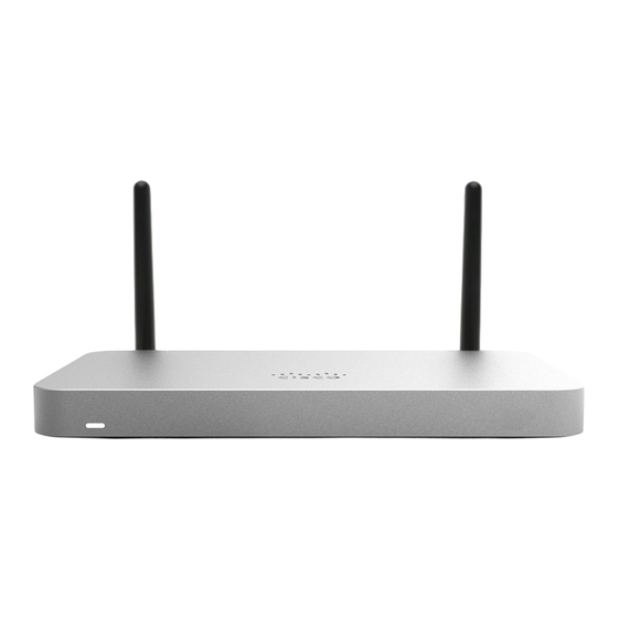 Cisco Meraki MX65W Installation Manual