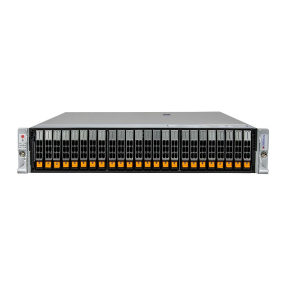 Supermicro AS-2125HS-TNR Disassembly Instructions Manual