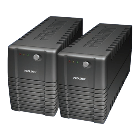 PROLiNK EnerHome PRO PRO700 Instruction Manual